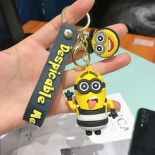Load image into Gallery viewer, 3D Minion Keychains (No Label)