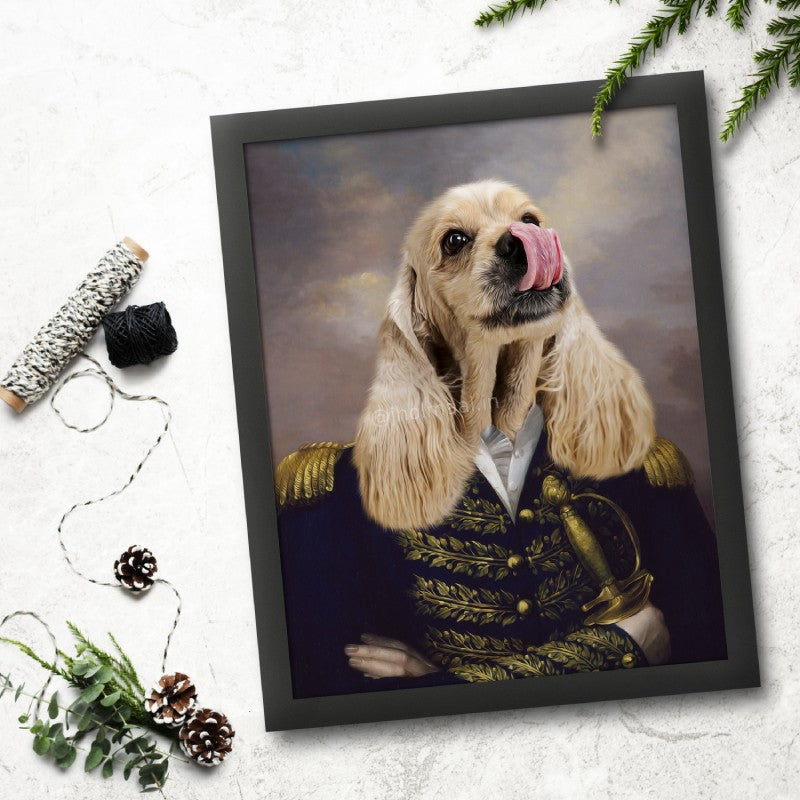 Customized Royal Renaissance Pet Art -Framed (No COD)