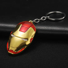 Load image into Gallery viewer, Ironman Face Keychain (Metal)