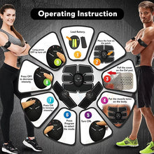 Load image into Gallery viewer, Wireless Abs Muscle Stimulator Belt Kit