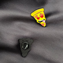 Load image into Gallery viewer, Single Pizza Lapel Pin Badge