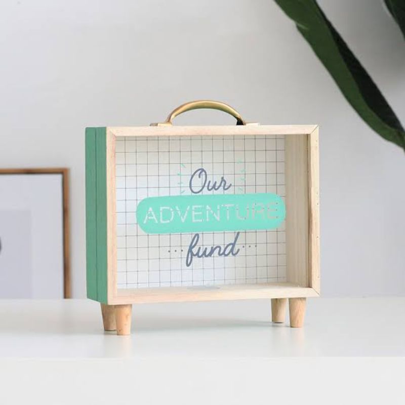 Travel & Adventure Fund Money Box