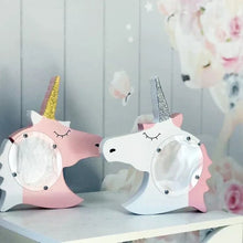 Load image into Gallery viewer, 3D Unicorn Piggy Bank