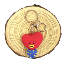 Load image into Gallery viewer, 3D BTS Cartoon Keychain