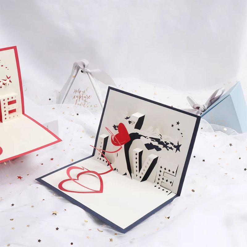 3D LOVE Sign Pop Up Card (Greeting Card)