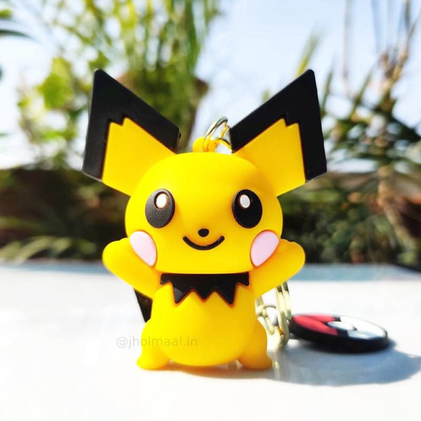 ShreeBalaji 3D Pikachu Pokemon Keychain For men And Women Keychain Key  Chain Price in India - Buy ShreeBalaji 3D Pikachu Pokemon Keychain For men  And Women Keychain Key Chain online at