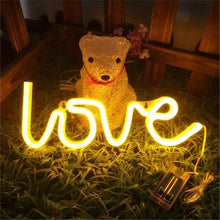 Load image into Gallery viewer, 3D Love Shaped Neon Lamp