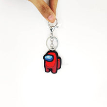 Load image into Gallery viewer, 2D Among Us Pocket Keychains