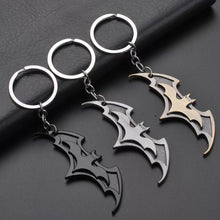 Load image into Gallery viewer, Bat Logo Keychain (Metal)