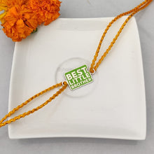 Load image into Gallery viewer, Best Little Brother Rakhi (Silver Color Base)