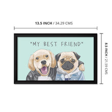 Load image into Gallery viewer, Dogs Best Friends Photo Frame