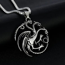 Load image into Gallery viewer, GOT 3 Dragons Targeryan Necklace