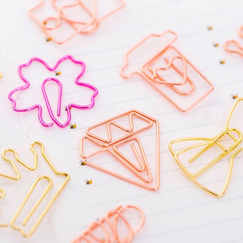 Quirky Paper Clip Set Of 5