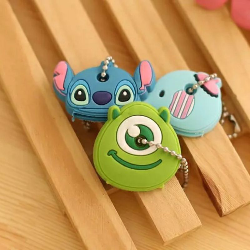 Cartoon Protective Cover For Keys (Silicone)
