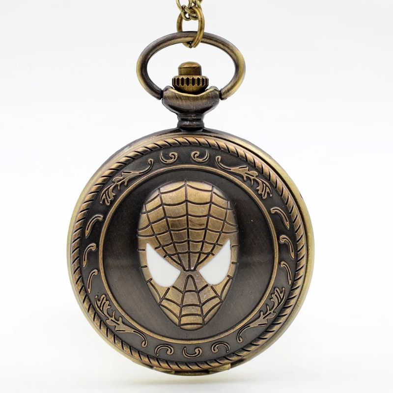 Spiderman Quartz Pocket Watch