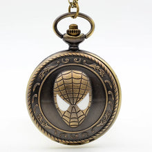 Load image into Gallery viewer, Spiderman Quartz Pocket Watch