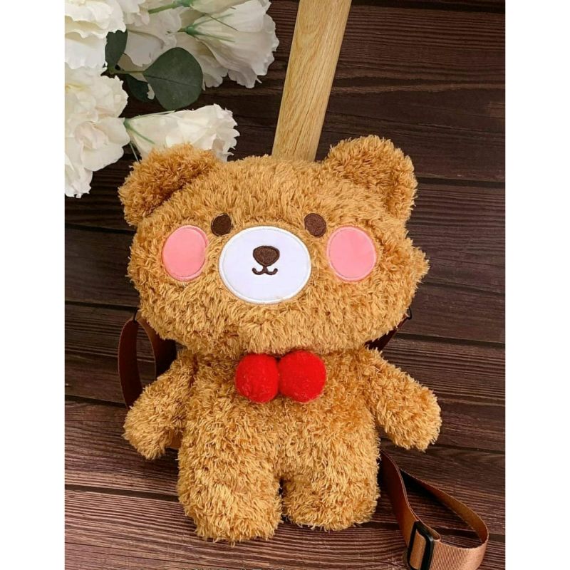 Teddy Bear Sling Bag