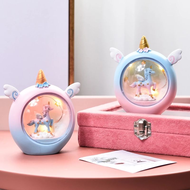 3D Unicorn Night Lamp