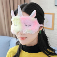 Load image into Gallery viewer, Unicorn Sleeping Mask Super Soft