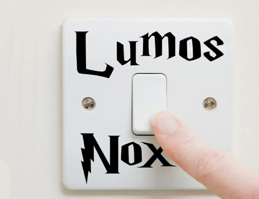 Lumos Nox Stickers (Vinyl Decal)The Jholmaal Store